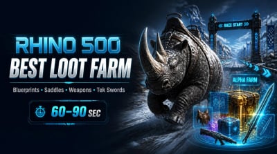 ARK: Survival Ascended Best Loot Farm: Rhino 500 Mission Guides
