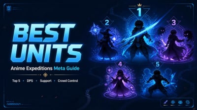 Anime Expeditions Best Units Tier List: Top 5 Meta Picks Ranked