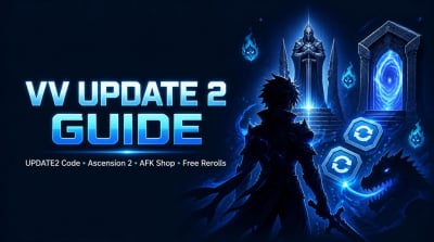 VV: Ultimatum Update 2 Guide: UPD2 Code, Ascension 2 Rewards, AFK Shop, Free Rerolls