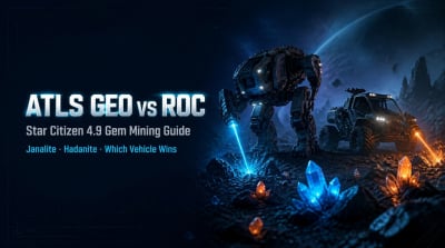 Star Citizen 4.9 Gem Mining: ATLS GEO vs ROC - Which One Actually Makes aUEC