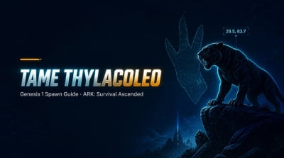 Thylacoleo Location on Genesis 1 (ASA): Spawn Coordinates, Force-Spawn Method & Fast Taming Guide