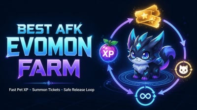 Best AFK Evomon Level Farm Method: Fast Pet XP, Summon Tickets, and Starfruit