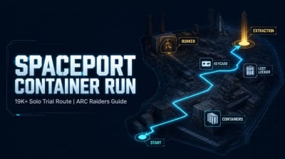 ARC Raiders Spaceport Open Containers Guide: 19K+ Solo Trial Route