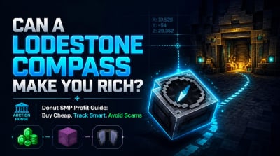 Donut SMP Making Money with Lodestone Compass: Profit Guide for Smart Hunters
