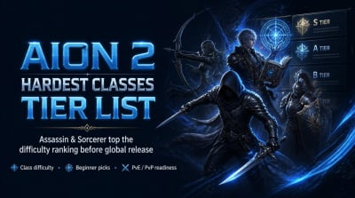 AION 2 Classes Tier List: Best Difficulty Ranking Global Release
