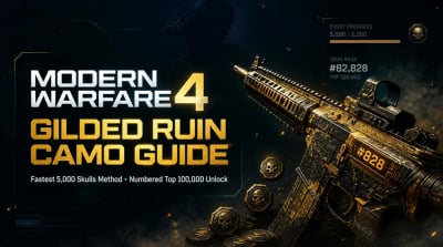 Modern Warfare 4 Gilded Ruin Camo Guide: Fastest Way to Earn 5K Skulls
