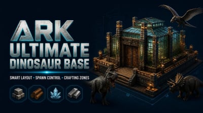 ASA Ultimate Dinosaur Base: Best Layout, Build Order, Materials, and Practical Design Tips