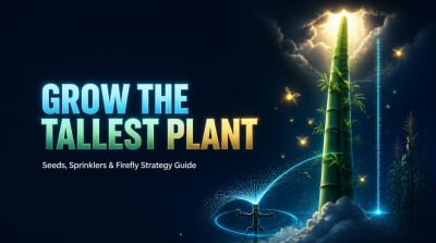 Grow a Garden 2 Grow Tallest Plant: Seeds, Sprinklers & Firefly Stacking Guide