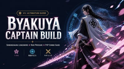 VV: Ultimatum Byakuya Captain Build: Best Senbonzakura Stats, Kido, Combos, and PvP Setup