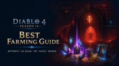Diablo 4 Season 14 Best Farming Guide: Infinite Loot Farms for Mythics, GA Gear, XP, Gold, Runes, Gems, and Materials