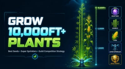 Grow A Garden 2 Tallest Plant Guide: Fastest Method to Grow 10K ft+ Plants