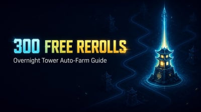 How to Get Free Rerolls Fast in Anime Expeditions (Overnight Tower Auto-Farm)