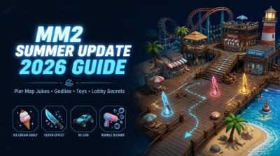 MM2 Summer Update 2026: Best Pier Map Jukes, Godlies, Toys, and Lobby Secrets
