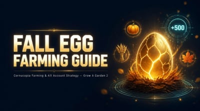 Grow A Garden 2 Fall Egg Farming Guide: Cornucopia + Alt Account Method