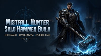 Mistfall Hunter Solo Hammer Build Guide: Best Mercenary Setup for Damage, Survival, and Chase