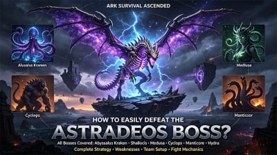 Ark Survival Ascended: How to Easily Defeat the Astradeos Boss?