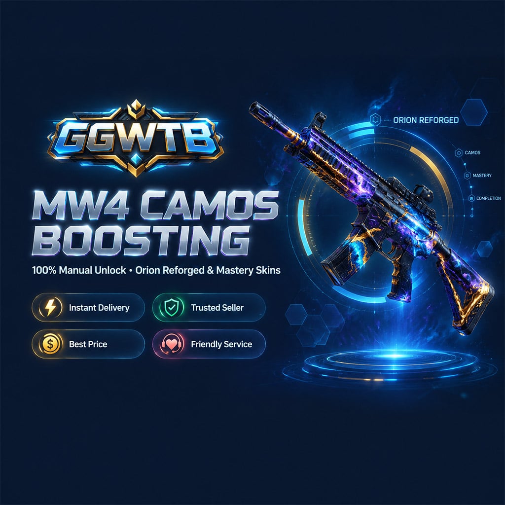 Buy MW4 Camos Boosting - Fast Unlock Weapons Skins Service