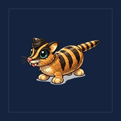 Banded Palm Civet
