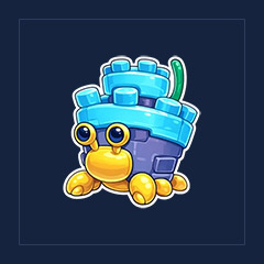 Castle Hermit Crab