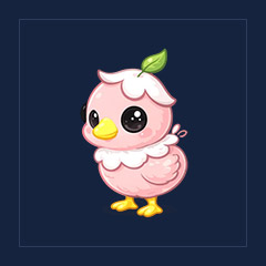 Flower Power Duckling