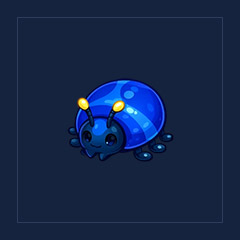 Giant Blue Scarab