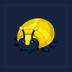 Giant Gold Scarab