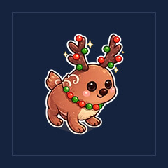 Gingerbread Reindeer