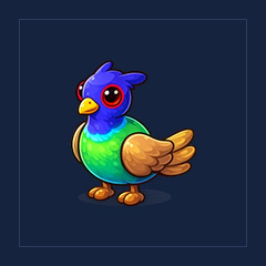Green-Chested Pheasant