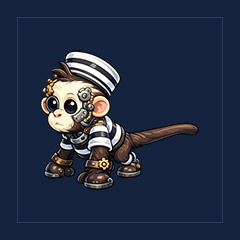 Inmate Capuchin Monkey