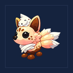 Latte Kitsune