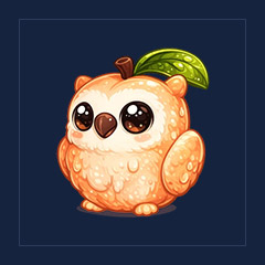 Peach Owl
