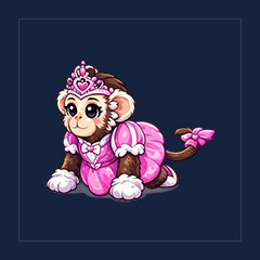 Princess Capuchin Monkey