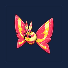 Rosy Maple Moth
