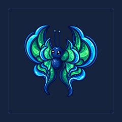 Seafoam Butterfly