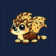 Chocolate Chip Bat Dragon