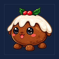 Christmas Pudding Pup
