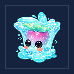Berry Cool Cube