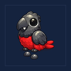 Dracula Parrot