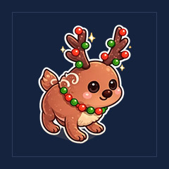 Gingerbread Reindeer