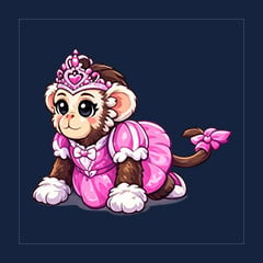 Princess Capuchin Monkey