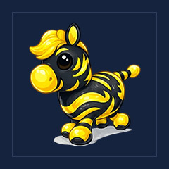 Flaming Zebra