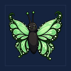 Green Butterfly