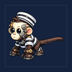 Inmate Capuchin Monkey