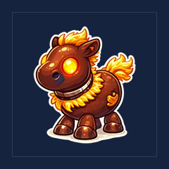 Scarecrow Horse