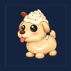 Eggnog Dog