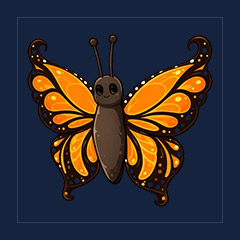 Orange Butterfly