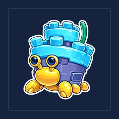Castle Hermit Crab