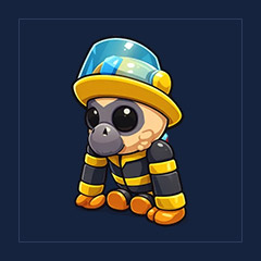 Firefighter Gibbon