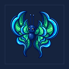 Seafoam Butterfly