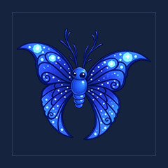 Moonbeam Butterfly